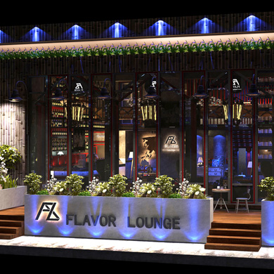 海南跨界装饰设计FLAVOR BAR酒吧